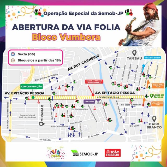 Reprodução: Semob-JP