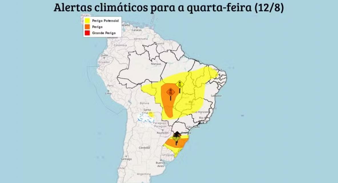 Foto: Divulgação / INMET