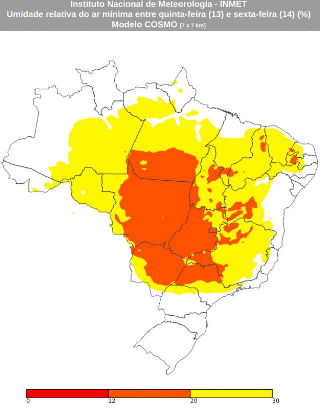 Foto: Divulgação / INMET