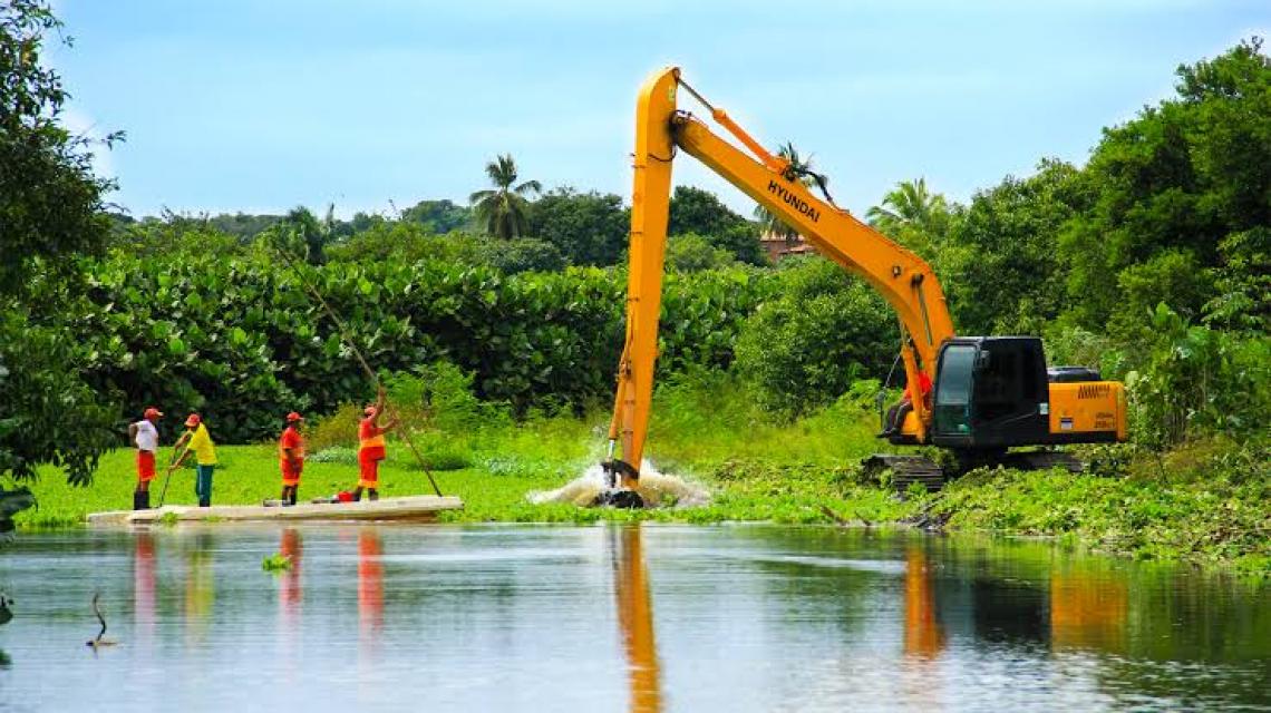 Rio Cuiá, em João Pessoa – Foto: Secom-JP